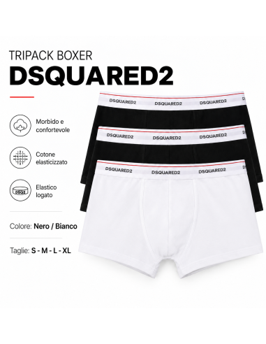 DSQUARED2 - parigamba - Uomo - boxer dsquared2